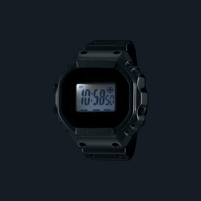CASIO G-SHOCK 50th Anniversary Silver Stainless Steel Ring Watch CRW-001-1ER
