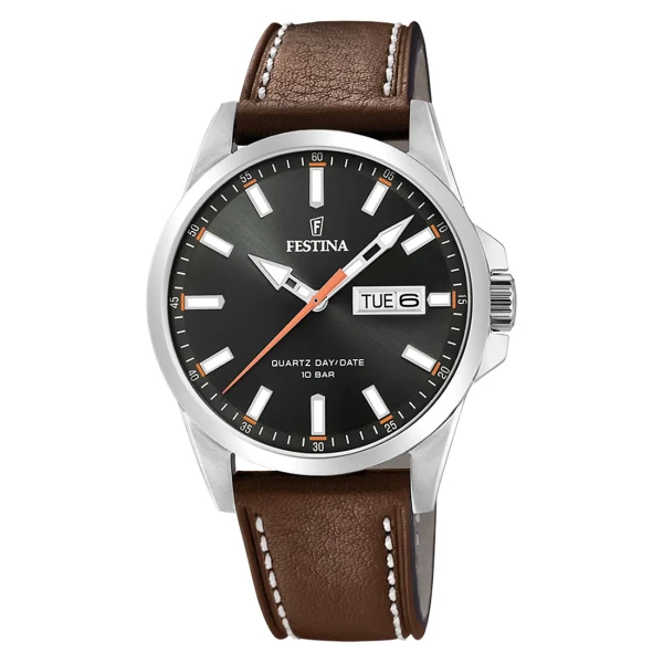 FESTINA Classics Brown Leather Strap F20358/2