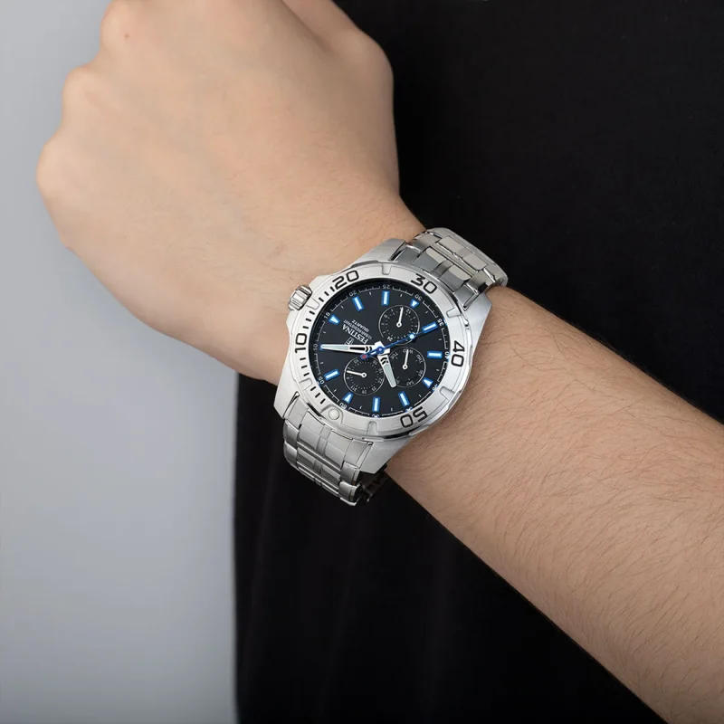 FESTINA Sports Silver Stainless Steel Bracelet F20445/6