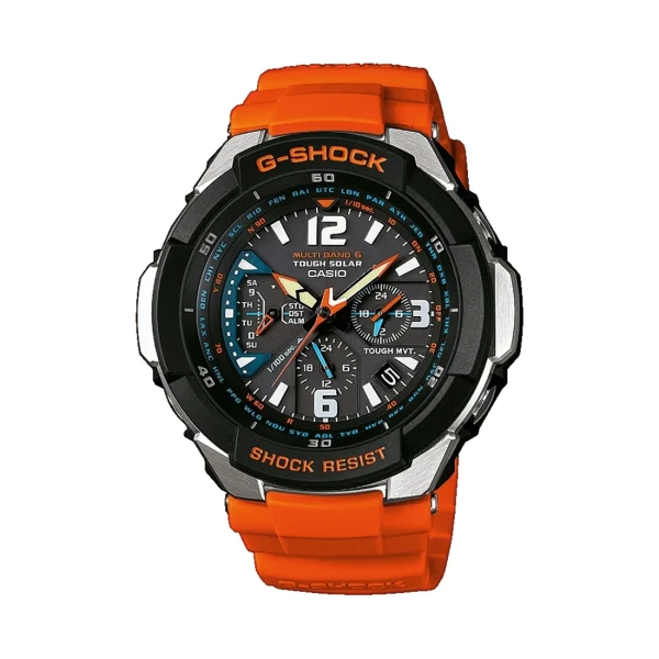 G-SHOCK Gravitymaster Orange Rubber Strap GW-3000M-4AER