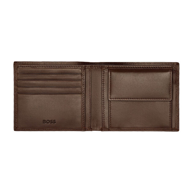 BOSS Classic Smooth Coins purse Brown HLM403Y - Image 2