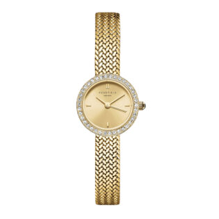 ROSEFIELD Mini Small Edit Gold Stainless Steel Bracelet MCGMG-M03