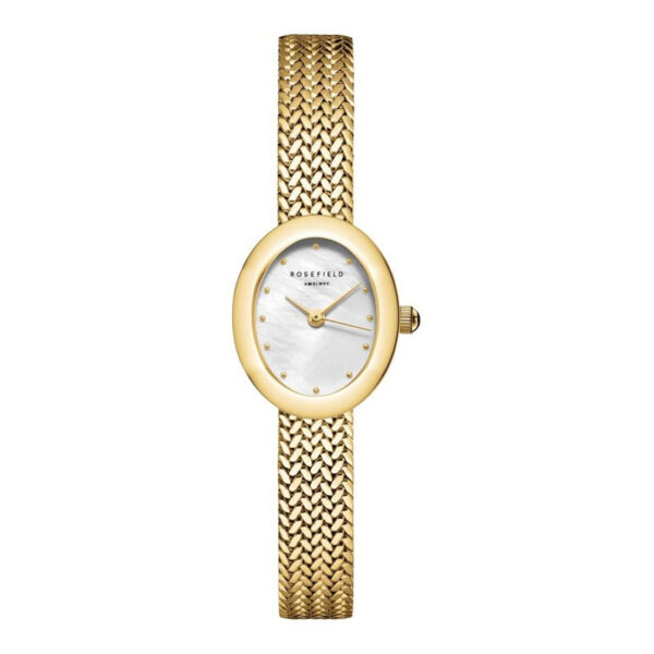 ROSEFIELD Mini Oval Gold Stainless Steel Bracelet MWGMG-M02