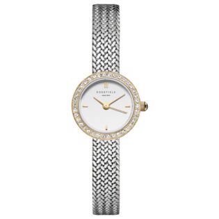 ROSEFIELD Mini Small Edit Two Tone Stainless Steel Bracelet MWSMG-M06