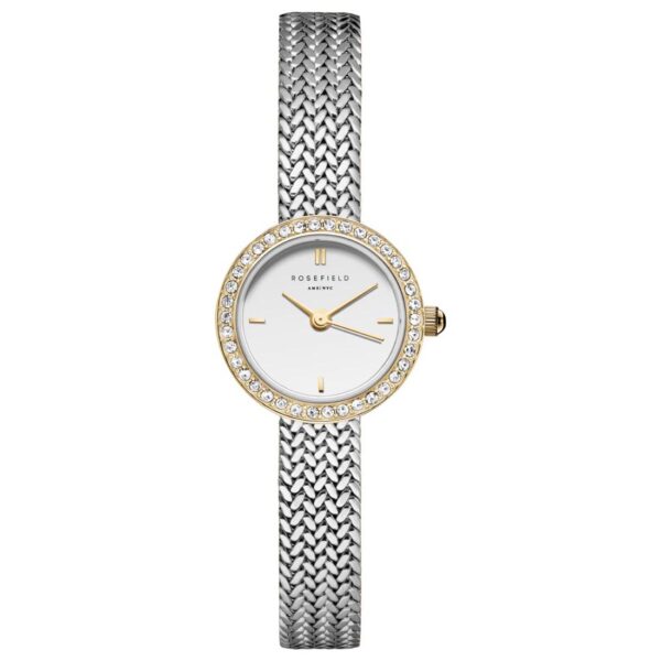 ROSEFIELD Mini Small Edit Two Tone Stainless Steel Bracelet MWSMG-M06