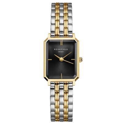 ROSEFIELD Octagon XS Two Tone Stainless Steel Bracelet OBDSG-O88