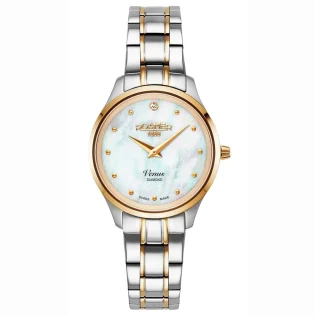 ROAMER Venus Diamonds Two Tone Stainless Steel Bracelet 601857-47-89-20