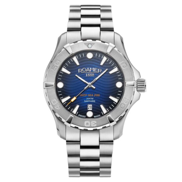 ROAMER Deep Sea 200 Silver Stainless Steel Bracelet 860833-41-45-70