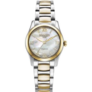 ROAMER Eleganza Two Tone Stainless Steel Bracelet 974847-47-20-20