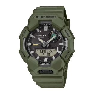 G-SHOCK Tough Solar Chronograph Green Biosourced Strap GA-B010-3A