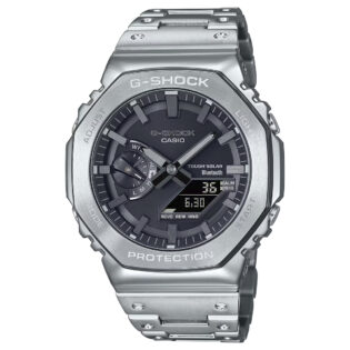 G-SHOCK Bluetooth Tough Solar Silver Stainless Steel Bracelet GM-B2100SD-1AER
