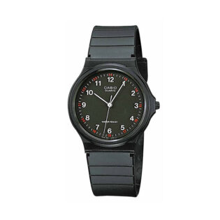CASIO Standard Collection Black Plastic Strap MQ-24-1BLLEG