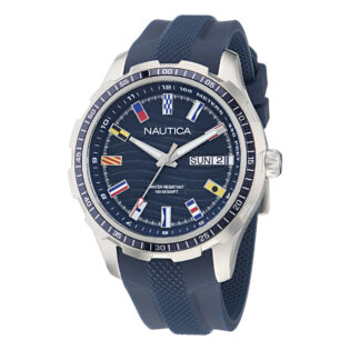 NAUTICA NST Everyday-S Blue Silicone Strap NAPNSF511