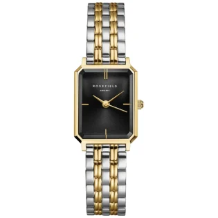 ROSEFIELD The Octagon XS Two Tone Stainless Steel Bracelet OBDSG-O88