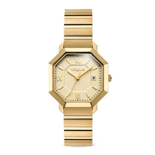 VOGUE Ines Gold Tone Stainless Steel Bracelet 2020616941
