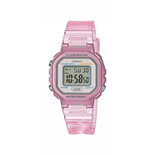 CASIO Standard Collection Pink Rubber Strap LA-20WHS-4AEF