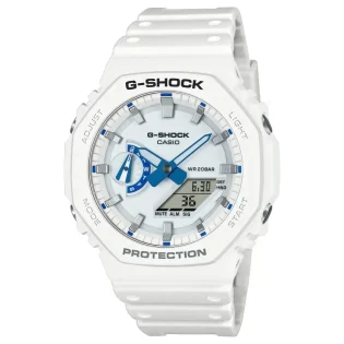 G-SHOCK White Rubber Strap GA-2100HDS-7AER
