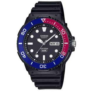 CASIO Standard Collection Black Rubber Strap MRW-230H-1E2VEF