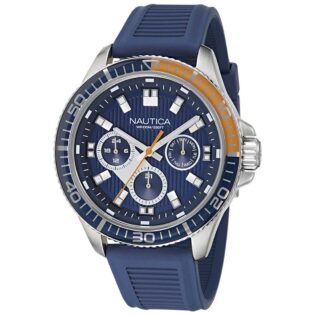 NAUTICA Windrose Multifunction Blue Biosourced Strap NAPWRS501