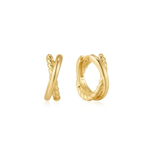 ANIA HAIE Gold Shell Pearl Bloom Stud | Σκουλαρίκια | 925 Sterling Silver with 14kt Gold Plating with Mother of Pearl/Cubic Zirconia| E071-03G (Αντιγραφή)