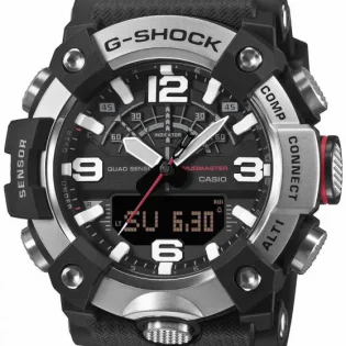 G-SHOCK Master of G-Land Mudmaster Bioceramic Case-Black Biosourced Material Strap GG-B100XΜ-1AER