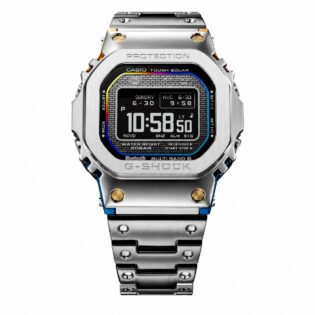 G-SHOCK Stainless Steel Chronograph Special Edition Smartphone Link feature GMW-BZ5000RC-1ER