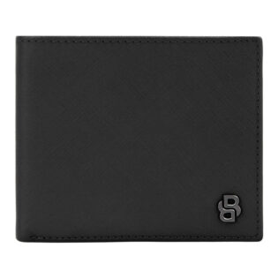 BOSS Money wallet Double B Saffiano Black HLM526A